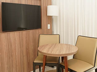 Quarto Luxo Casal Hotel Promenade Itaguaí