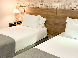 Luxury Twin Room Hotel Promenade Fusion Itaguaí