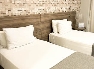 Luxury Twin Room Hotel Promenade Itaguaí